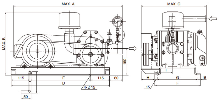 tsurumi-rsa-series-dimensions