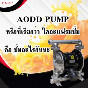 ไดอะแฟรมปั๊ม หรือ AODD PUMP คือ