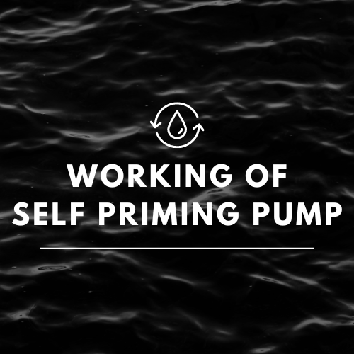 Self Priming Pump