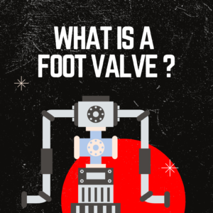 foot valve