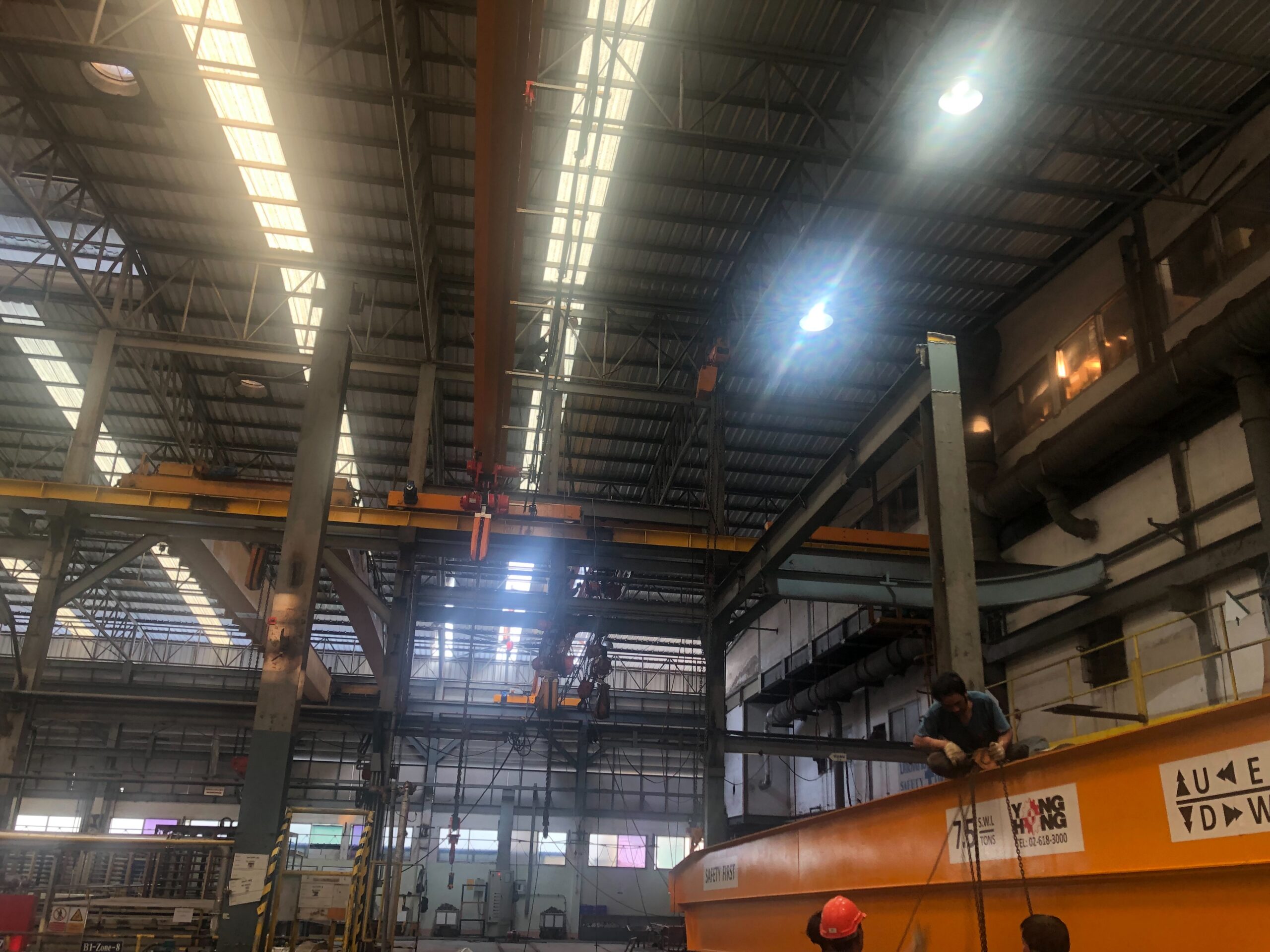 Image Over Head Crane Installation Work