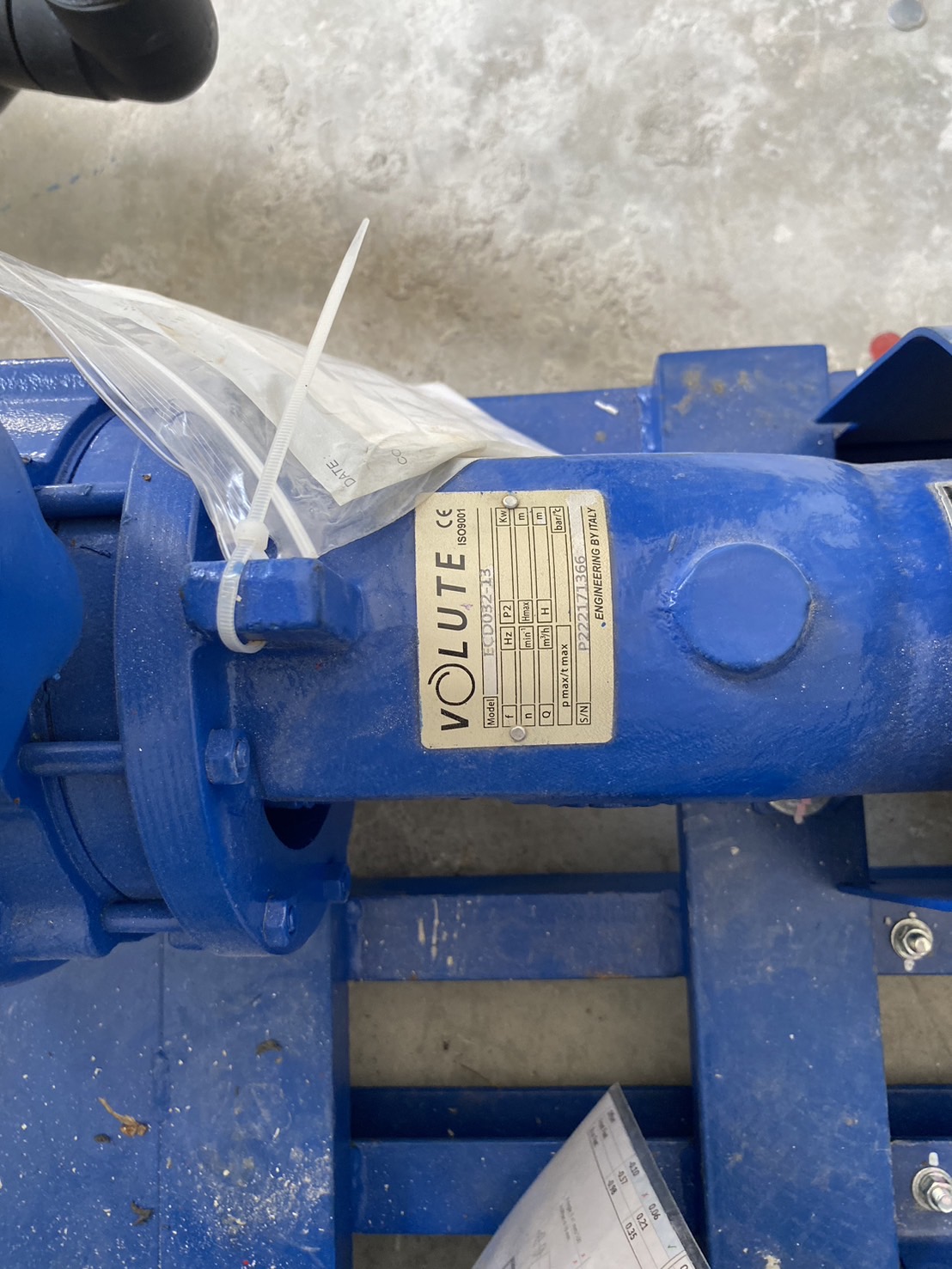 Image Package Booster pump volute ECD32-13 4